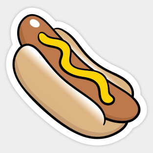 Hot Dog Sticker